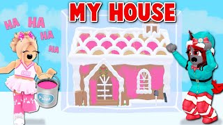 My HATER RUINED My Christmas Home  Roblox [upl. by Bocock432]