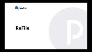 How to use ReFile in ProFile [upl. by Tenaej]