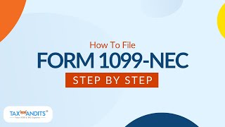 How To File Form 1099NEC With TaxBanditscom [upl. by Eniaral56]