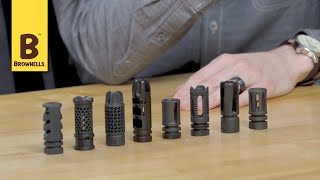 Quick Tip Whats the Right Muzzle Device for Your Gun [upl. by Kinchen]