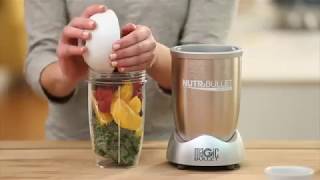 Blender Mixeur NUTRIBULLET  recettes de jus de fruits [upl. by Aihsik39]