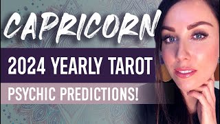 CAPRICORN 2024 TAROT READING  quotUNFORGETTABLE THIS IS YOUR YEARquot BETTER THAN YOU EVER IMAGINED [upl. by Selim896]