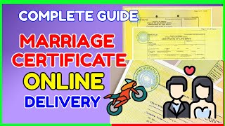 Marriage Certificate Online Paano Kumuha ng PSA Marriage Certificate [upl. by Remot]