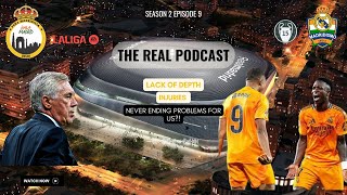 The Real Podcast S2E9 Real Madrid’s 20 Win Injury Crisis amp UCL Clash vs VfB Stuttgart [upl. by Bloch]