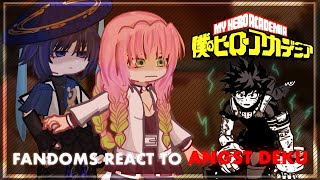 Fandoms react to  Deku  MHA  GachaLife2  SPOILERS  ANGST DEKU  gacha reaction [upl. by Nelyak582]