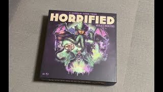 TDG Horrified World of Monsters unboxing with Ray [upl. by Delahk627]