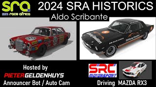 SRA 2024 HISTORICS Round 6 ALDO SCRIBANTE [upl. by Charbonneau]