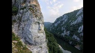 Statuia lui Decebal  DECEBALUS REX  DRAGAN FECIT  Cazanele Dunarii [upl. by Jollanta]