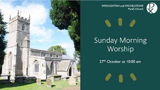 Sunday Worship 1000 Wroughton amp Wichelstowe Parish Church [upl. by Lyndsie]