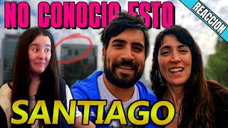 ESPAÑOLA REACCIONA a No conocíamos ESTO de SANTIAGO DE CHILE 😲🇨🇱 [upl. by Moreen]