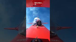 Turkish pilot celebrates Republic Day with aerobatics [upl. by Anagrom]