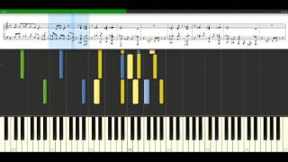 2 Pac  I aint mad at cha Piano Tutorial Synthesia [upl. by Druci17]