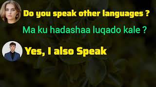 English to somali conversation for beginners Mucaawiyeacademy [upl. by Goldi]