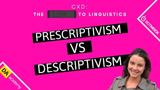 Link to Linguistics Episode 1  Prescriptivism vs Descriptivism [upl. by Nixie]