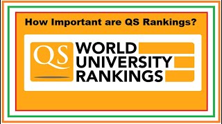 How important are QS Rankings  QS World University Rankings  Foreign Admission 202223 [upl. by Godderd]