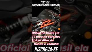 Nova 400 no Brasil detona os preços de CB 500F MT e Z 400 moto motos motociclismo [upl. by Ennovy717]