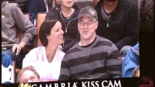 Kiss Cam fail FUNNY at Toronto Maple Leafs Game [upl. by Ydnamron]