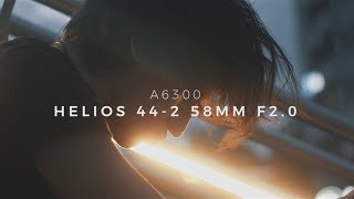 HELIOS 442 58MM amp A6300  The First Few Days [upl. by Nahgiem]