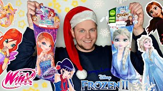 APRIAMO INSIEME le CALZE della BEFANA  FROZEN 2 e WINX [upl. by Bil]