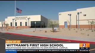 Students in Wittmann start school year at area’s first high school campus [upl. by Naima]