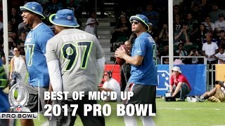 Best of Micd Up at the 2017 Pro Bowl Practice  NFL [upl. by Salvay]