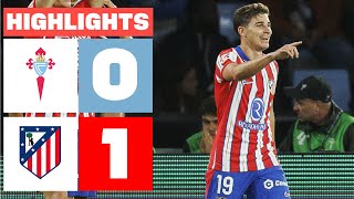 RC CELTA 0  1 ATLÉTICO DE MADRID  RESUMEN LALIGA EA SPORTS [upl. by Amend]