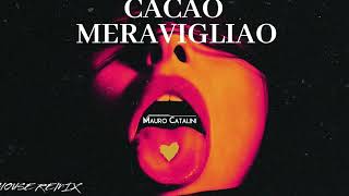 CACAO MERAVIGLIAO  House Remix By Mauro Catalini [upl. by Annayr]