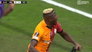 Victor Osimhen Goal vs Tottenham Galatasaray vs Tottenham Hotspur 32 All Goals Highlights [upl. by Atinnod228]