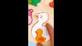 Whos There Its Mama Bear 🐻 Learning Animals for Toddlers [upl. by Daberath]