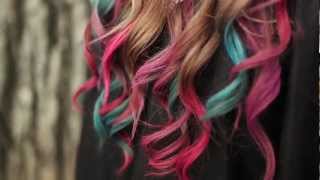 TINT Hair Chalk by Fine Featherheads [upl. by Ttreve986]