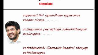 TAMIL KARAOKE KONJA NAAZH AASAI BY VIDYADHAR [upl. by Nivrae]