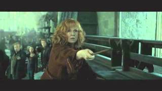 Molly Weasley vs Bellatrix Lestrange  Deathly Hallows Part 2 [upl. by Nangem]