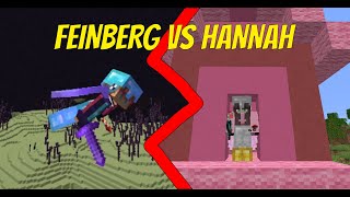 Feinberg vs Hannahxxrose  Lifesteal SMP [upl. by Barrus273]