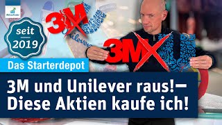 3M und Unilever raus Diese 2 Aktien kaufe ich [upl. by Pizor]