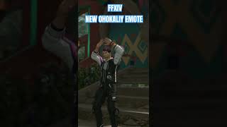 New Ohokaliy emote ffxivonline ffxivdawntrail ffxiv gaming [upl. by Selden]