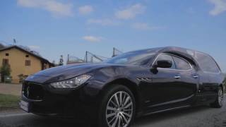 BELLA DA MORIRE  Maserati Ghibli  Autofunebre Schettini Italia [upl. by Easton389]