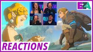 Zelda Tears of the Kingdom Trailer 3  Easy Allies Reactions [upl. by Zeus]