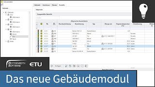 Das neue Gebäudemodul  Teil 2  Tabellarischer Erfassungsassistent [upl. by Eilujna637]