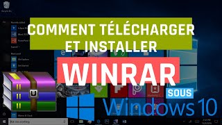 Comment télécharger et installer WinRAR sur Windows 10 [upl. by Geaghan]