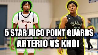 5⭐ PGs Arterio Morris and Khoi Thurman Face Off 1 South Plains 9 Panola Juco Hoops [upl. by Engleman]