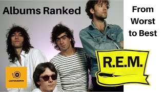 REM Albums Ranked From Worst to Best [upl. by Job]