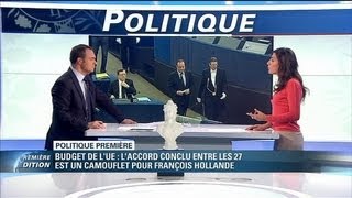 Politique Première  laccord conclu sur le budget de lUE est un camouflet pour Hollande 1102 [upl. by Whittemore574]