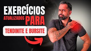 🚨ATUALIZADO🚨EXERÍCIOS PARA DOR NO OMBRO  TENDINITE E BURSITE  ATUALIZADO [upl. by Cami]