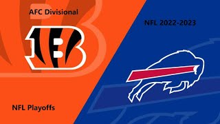 NFL 20222023 Season  AFC Divisional Bengals  Bills [upl. by Kali]