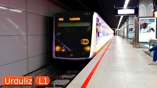 Urduliz L1  Metro de Bilbao  UT 550  500 [upl. by Thrasher170]