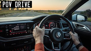 POV DRIVE 2019 VW POLO GTI 20 DSG 147KW 200HP  We SEND IT [upl. by Nnywg]