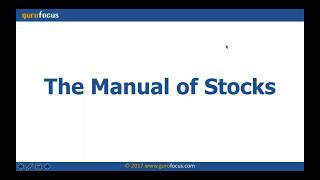 Using GuruFocus Manual of Stocks [upl. by Yekim]