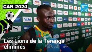 CAN 2024  quotOn a perdu le football est cruelquot  les Lions de la Teranga éliminés par les Eléphants [upl. by Blossom420]