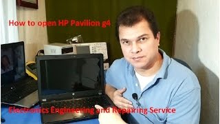 How to open HP Pavilion G4 [upl. by Tterag707]