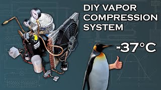 DIY Vapor Compression Refrigeration System [upl. by Halullat]